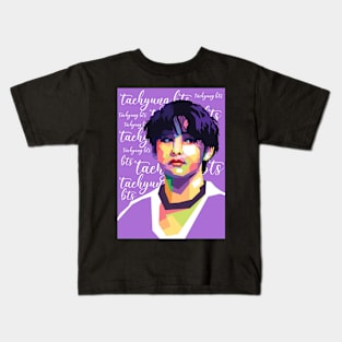 bts taehyung V Kids T-Shirt